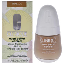 CLINIQUE EVEN BETTER CLINICAL SERUM FOUNDATION SPF 20 CN 78 NUTTY (M) 1 OZ