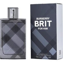BURBERRY BRIT FOR HIM 3.3 OZ  EDT SPRAY FOR MEN (NEW PACKAGING)