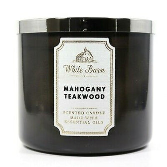 MAHOGANY TEAKWOOD 3 WICK CANDLE 14.5 OZ