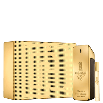 PACO RABANNE 1 MILLION 2 PC GIFT SET MEN - 6.8 OZ EDT + 0.34 OZ EDT