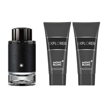 MONT BLANC EXPLORER 3 PC GIFT SET MEN - 3.4 OZ EDP + AFTER SHAVE BALM 3.4 OZ + SHOWER GEL 3.4 OZ