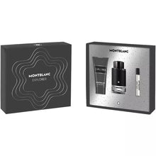 MONT BLANC EXPLORER 3 PC GIFT SET MEN - 3.4 OZ EDP + 3.4 OZ SHOWER GEL + 0.25 OZ EDP