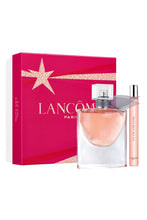 LANCOME LA VIE EST BELLE 2PC GIFT SET FOR WOMEN - 1.7 OZ L'EDP + 0.34 OZ EDP SPRAY L'EDP