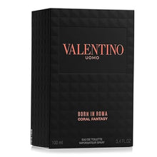 VALENTINO UOMO BORN IN ROMA CORAL FANTASY 3.4OZ EDT MEN