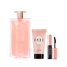 LANCOME IDOLE 3PC WOMEN GIFT SET - 3.4OZ EDP + 1.7OZ BODY LOTION + MASCARA
