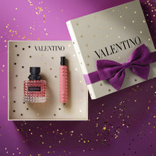 VALENTINO DONNA BORN IN ROMA 2PC WOMEN GIFT SET - 1.7OZ EDP + 0.33OZ EDP