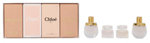 CHLOE 4 PC WOMEN MINI COLLECTION - NOMADE 0.17 OZ EDT + CHLOE 0.17 OZ EDP + NOMADE 0.17 OZ EDP + ROSE TANGERINE 0.17 OZ EDT