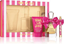 VIVA LA JUICY 3 PC GIFT SET WOMEN - 3.4 OZ EDP + 4.2 OZ BODY LOTION + 0.33 OZ EDP SPRAY