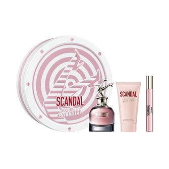 JPG SCANDAL 3 PC GIFT SET FOR WOMEN - 1.7 OZ EDP + 2.5 OZ BODY LOTION +0.34 OZ EDP