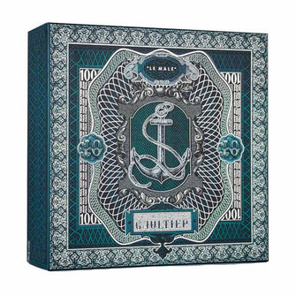 JPG LE MALE 3 PC MEN GIFT SET - 4.2 OZ EDT + 2.5 OZ SHOWER GEL + 5 OZ DEODORANT SPRAY