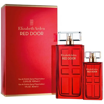 RED DOOR 2PC GIFT SET WOMEN - 3.4OZ EDT + 1.0OZ EDT BY ELIZABETH ARDEN