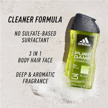 ADIDAS PURE GAME 8.4 OZ SHOWER GEL FOR MEN