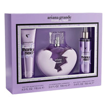 ARIANA GRANDE THANK YOU NEXT 2.0 3PC GIFT SET - 3.4OZ EDP + 4.0OZ BODY MIST + 3.4OZ BODY CREAM