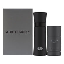 ARMANI CODE BY GIORGIO ARMANI 2 PC GIFT SET FOR MEN - 2.5 OZ EDT + 2.5 OZ DEODORANT STICK