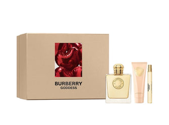 BURBERRY GODDESS 3 PC WOMEN GIFT SET - 3.4OZ EDP + 2.5OZ BODY LOTION + 0.33OZ EDP