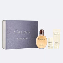 CK OBSESSION 3PC MEN GIFT SET - 4.0OZ EDT + 3.4OZ AFTER SHAVE BALM + 2.5OZ DEODORANT SPRAY