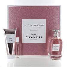 COACH DREAMS 3 PC GIFT SET WOMEN - 3.0 OZ EDP + 3.4 OZ BODY LOTION + MINI