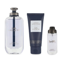 COACH OPEN ROAD 3 PIECE GIFT SET FOR MEN - 3.4 OZ EDT + 3.4 OZ SHOWER GEL + 0.50 OZ EDT SPRAY
