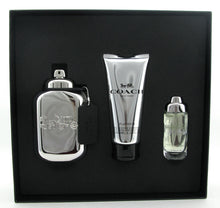 COACH PLATINUM MEN 3 PC GIFT SET - 3.4 OZ EDP + 3.4 OZ SHOWER GEL + 0.50 OZ EDP