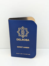 DELROBA SWEET AMBER 0.07 OZ EDP SPRAY VIALS FOR MEN