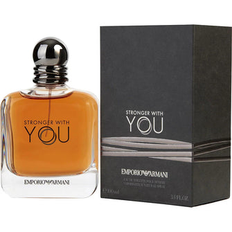 EMPORIO ARMANI STRONGER WITH YOU 3.4 OZ EDT FOR MEN