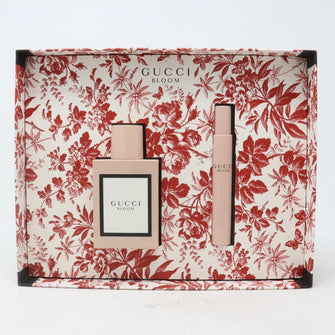 GUCCI BLOOM 2 PC GIFT SET FOR WOMEN - 1.7 OZ EDP + 0.25 OZ EDP ROLLERBALL