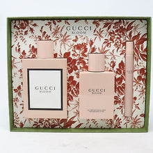 GUCCI BLOOM 3PC GIFT SET - 3.4OZ EDP + 3.4OZ BODY LOTION + 0.33OZ EDP WOMEN