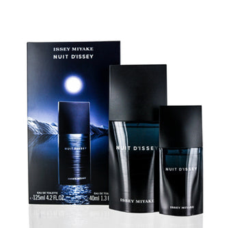 ISSEY MIYAKE NUIT D'ISSEY 2 PC GIFT SET MEN - 4.2 OZ EDT + 1.35 OZ EDT