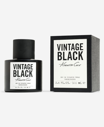 KENNETH COLE VINTAGE BLACK 3.4 OZ EDT MEN