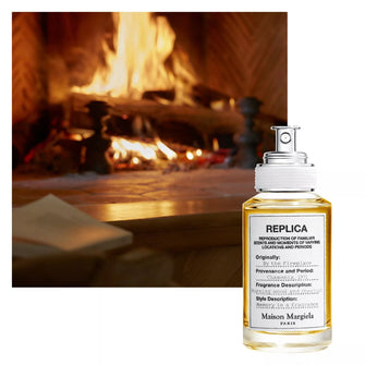 MAISON MARGIELA REPLICA BY THE FIREPLACE 3.4 OZ EDT REFILLABLE SPRAY FOR MEN