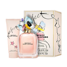 MARC JACOBS PERFECT 2PC WOMEN TRAVEL GIFT SET - 3.4OZ EDP + 2.5OZ BODY LOTION