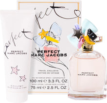 MARC JACOBS PERFECT 2PC WOMEN TRAVEL GIFT SET - 3.4OZ EDP + 2.5OZ BODY LOTION