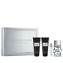 MICHAEL KORS POUR HOMME 4PC GIFTSET - 3.4OZ EDP + 3.4OZ AFTER SHAVE + 3.4OZ SHOWER GEL + 0.33OZ EDP TRAVEL SPRAY