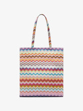 MISSONI TRANSPARENT TOTE BAG FOR WOMEN