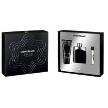 MONTBLANC LEGEND MEN 3 PC GIFT SET - 3.4 OZ EDT + 3.4 OZ SHOWER GEL + 0.25 OZ EDT