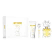 MOSCHINO TOY 2 3PC WOMEN GIFT SET - 3.4OZ EDP + 3.4OZ BODY LOTION + 0.33OZ EDP TRAVEL SPRAY