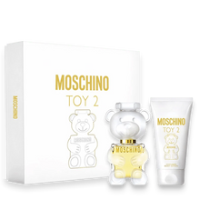 MOSCHINO TOY 2 3PC WOMEN GIFT SET - 3.4OZ EDP + 3.4OZ BODY LOTION + 0.33OZ EDP TRAVEL SPRAY