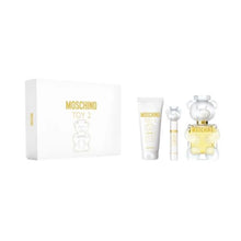MOSCHINO TOY 2 3PC WOMEN GIFT SET - 3.4OZ EDP + 3.4OZ BODY LOTION + 0.33OZ EDP TRAVEL SPRAY