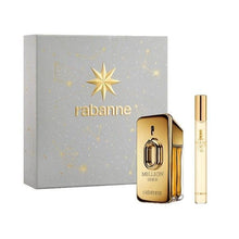 PACO RABANNE 1 MILLION GOLD INTENSE 2PC MEN GIFT SET - 1.7OZ EDP + 0.34OZ EDT TRAVEL SIZE