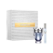 PACO RABANNE INVICTUS 2PC MEN TRAVEL GIFT SET - 1.7OZ EDT + 0.34OZ EDT TRAVEL SPRAY