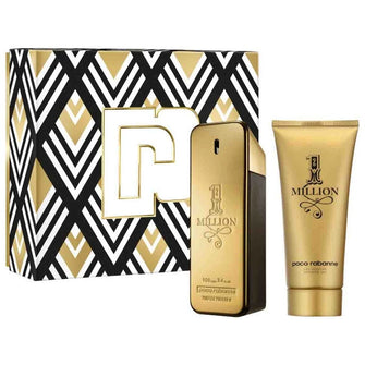 PACO RABANNE 1 MILLION 2 PC GIFT SET FOR MEN - 3.4 OZ EDT + 3.4 OZ SHOWER GEL