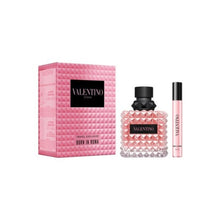 VALENTINO DONNA BORN IN ROMA 2 PC WOMEN GIFT SET - 3.4 OZ EDP + 0.33 OZ EDP