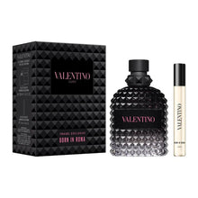 VALENTINO UOMO BORN IN ROMA 2 PC GIFT SET FOR MEN - 3.4 OZ EDT + 0.33 OZ EDT SPRAY