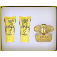 VERSACE YELLOW DIAMOND 3 PC GIFT SET WOMEN - 1.7 OZ EDT + 1.7 OZ SHOWER GEL + 1.7 OZ BODY LOTION