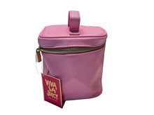 VIVA LA JUICY JUICY COUTURE PINK PEBBLED COSMETICS BAG FOR WOMEN