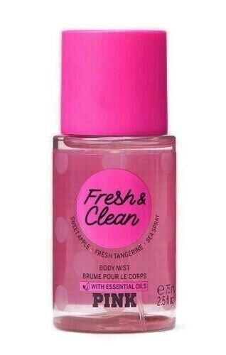 VICTORIA'S SECRET PINK FRESH & CLEAN 2.5 OZ BODY MIST WOMEN